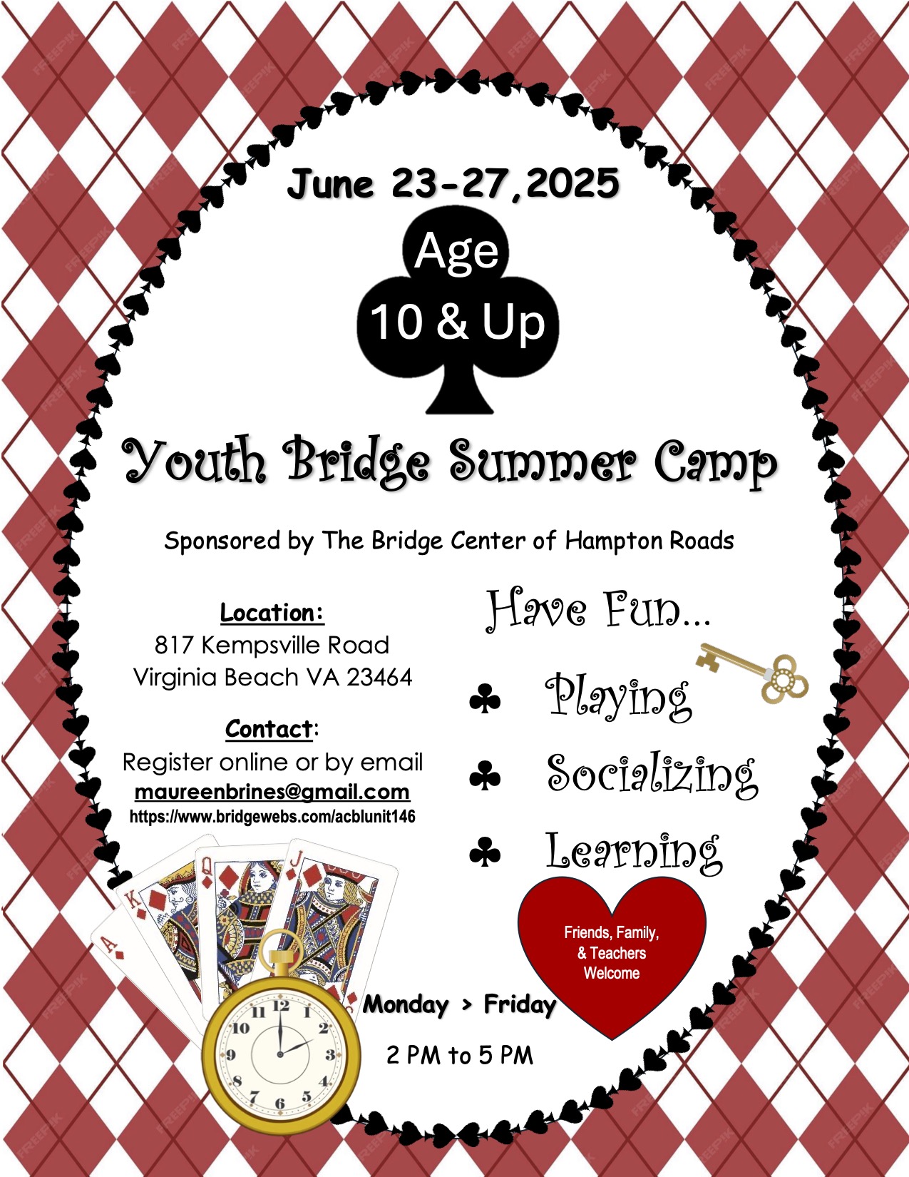 Youth Bridge Flyer 2025