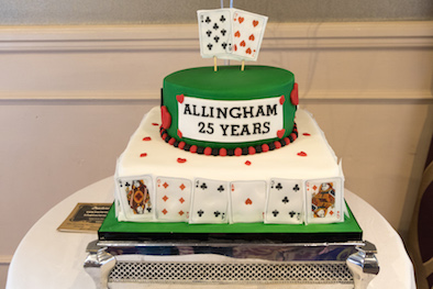 ALLINGHAM BRIDGE CLUB'S 25TH ANNIVERSARY