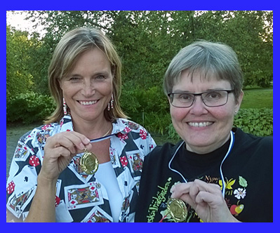 Guld för Agneta och Maria vid Dam-FM 2015