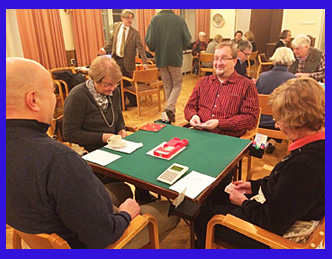 Bridgeförbundets ordförande besökte AV