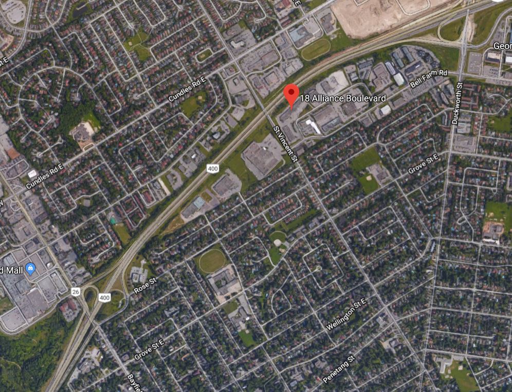 BARRIE BRIDGE CLUB LOCATION