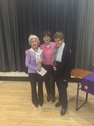 Congratulations to the Winners of the Ladies Pairs 2025 - Sarann Doyle and Claire O'Dwyer.  Pictured below are the runners up - Joyce McGuire and Anna Maria Sisk