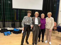 Congratulations to the Winners of the Team of Four 2025 - Kathleen O'Connor, Sheila O'Malley, Mary Byrne, Phil MacMahon and Margaret Houlihan