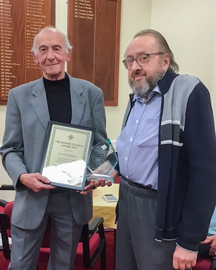 EBU Honours Austin Barnes