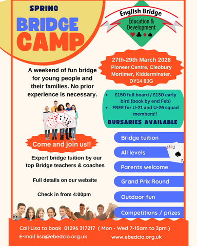 Entries Open for 2026 Spring Camp!