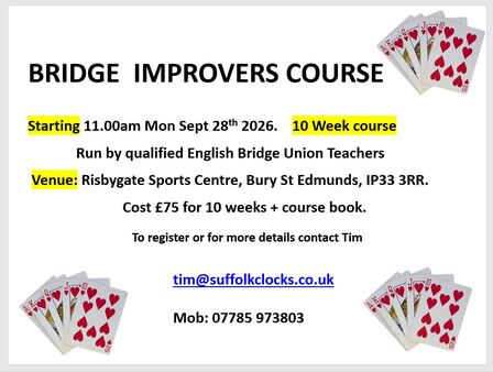 New Improvers Course 2026