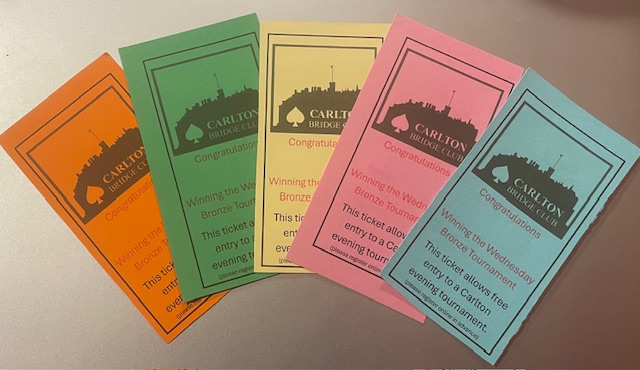 Wednesday Bronze Winners