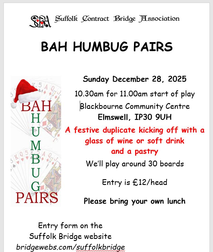 Bah Humbug Pairs