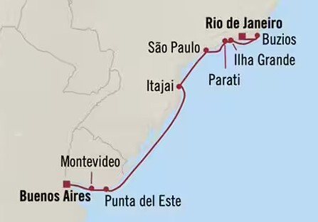 South American Bridge Cruise in 2026