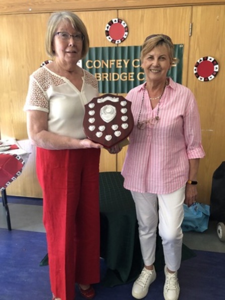 Clare Etherson and Angela ONeill May competition winners in Monday morning club V