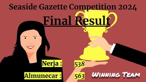 Seaside Gazette Competition Winner 2024