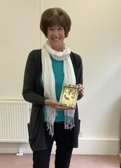 Helen's presentation of the 2018-19 SCCBA Gladys Hakki Trophy