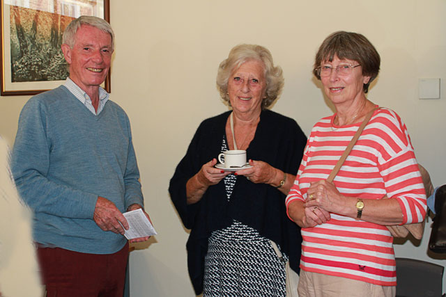 Malcolm and Suzanne Mckenzie with Mary Rimmer