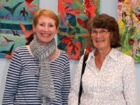 Sylvia Drury and Jane House B flight winners