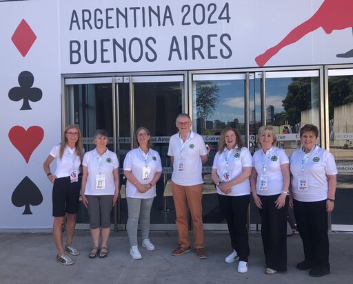 IRELAND LADIES TEAM AT WORLD CHAMPIONSHIPS