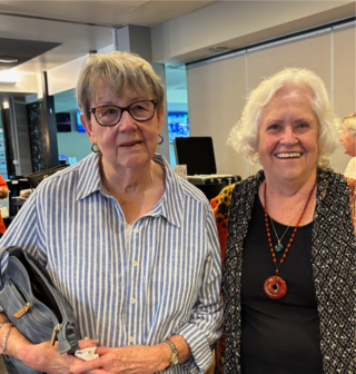 Congratulations Gayle and Lorraine