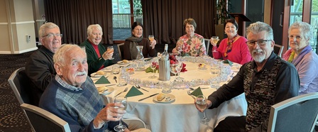 Laurie Ted Judy Elaine Kay Jo Eliza Trevor