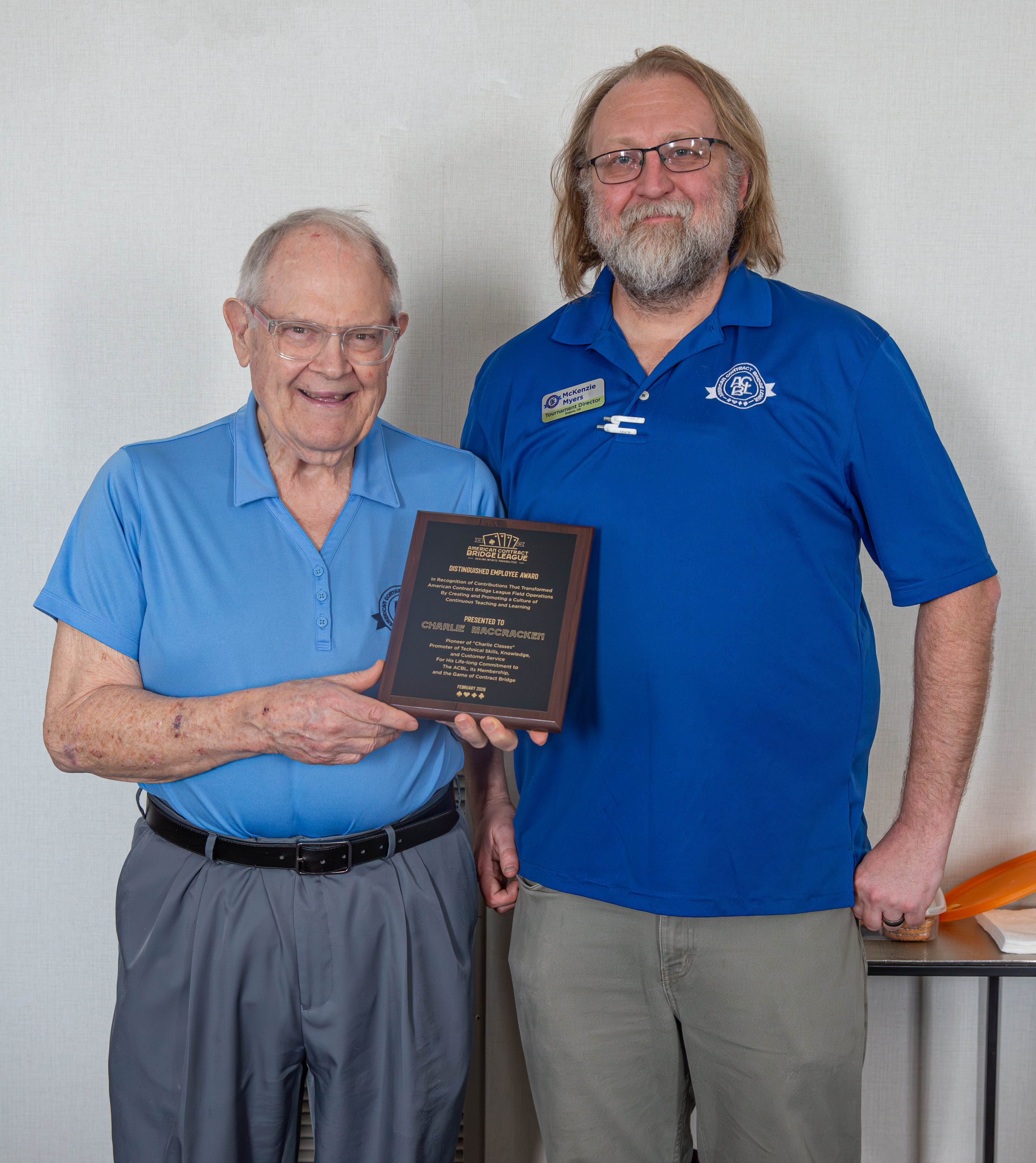 Charlie MacCracken Honored At NABC