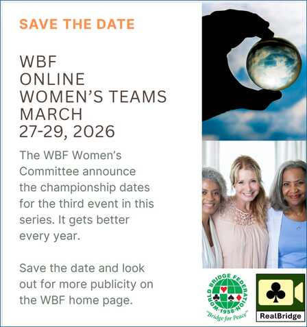 WBF - Online Women's Teams in March 2026