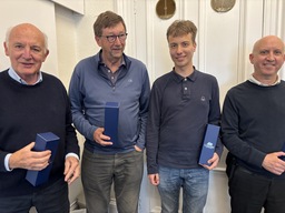 Melville members are winners of the Rayne Trophy - Scotland's premier team's competition