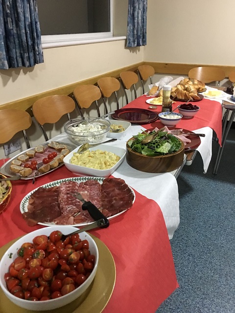 Christmas spread
