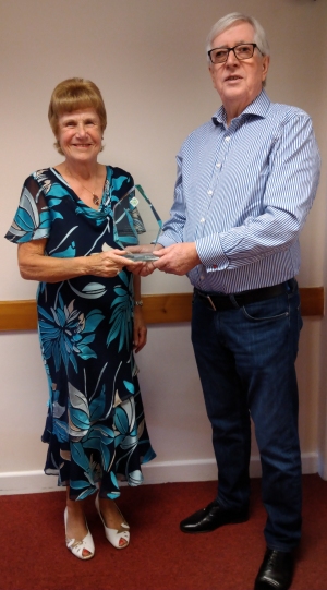 John Withers Presented with Award
