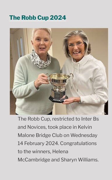 ROBB CUP WINNERS!