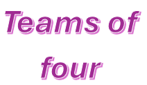 Summer Teams of Four