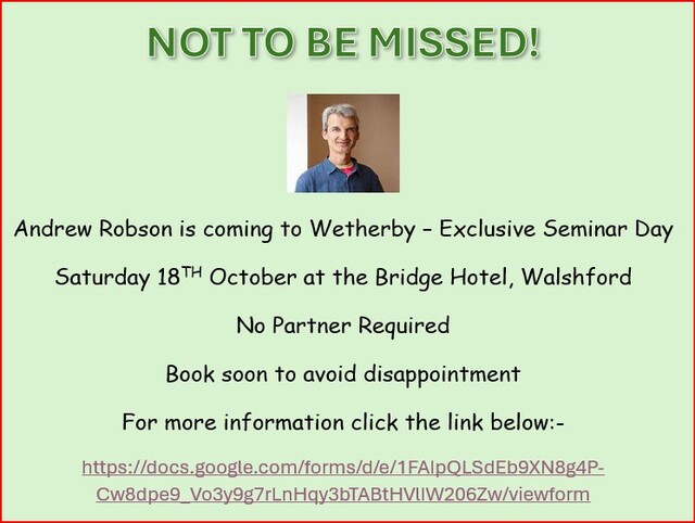 Andrew Robson Seminar